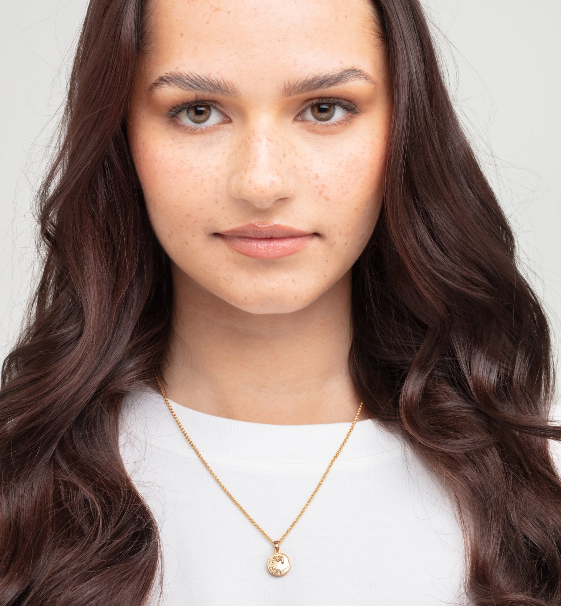 Nami Gold Wave Pendant