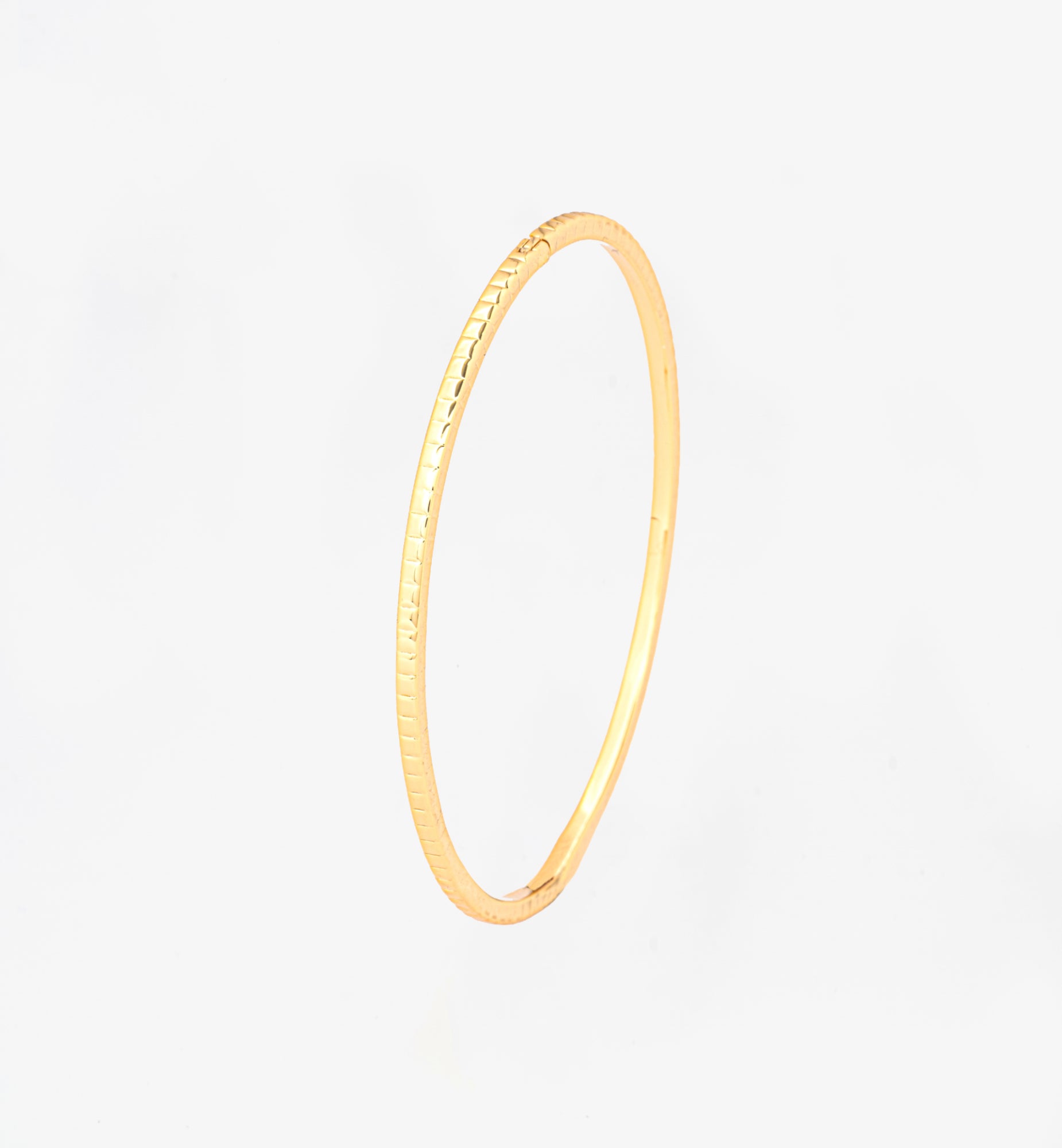Shikaku Gold Bangle 18K Gold Plated 18K Gold Plated by Uchi & Soto Jewellery