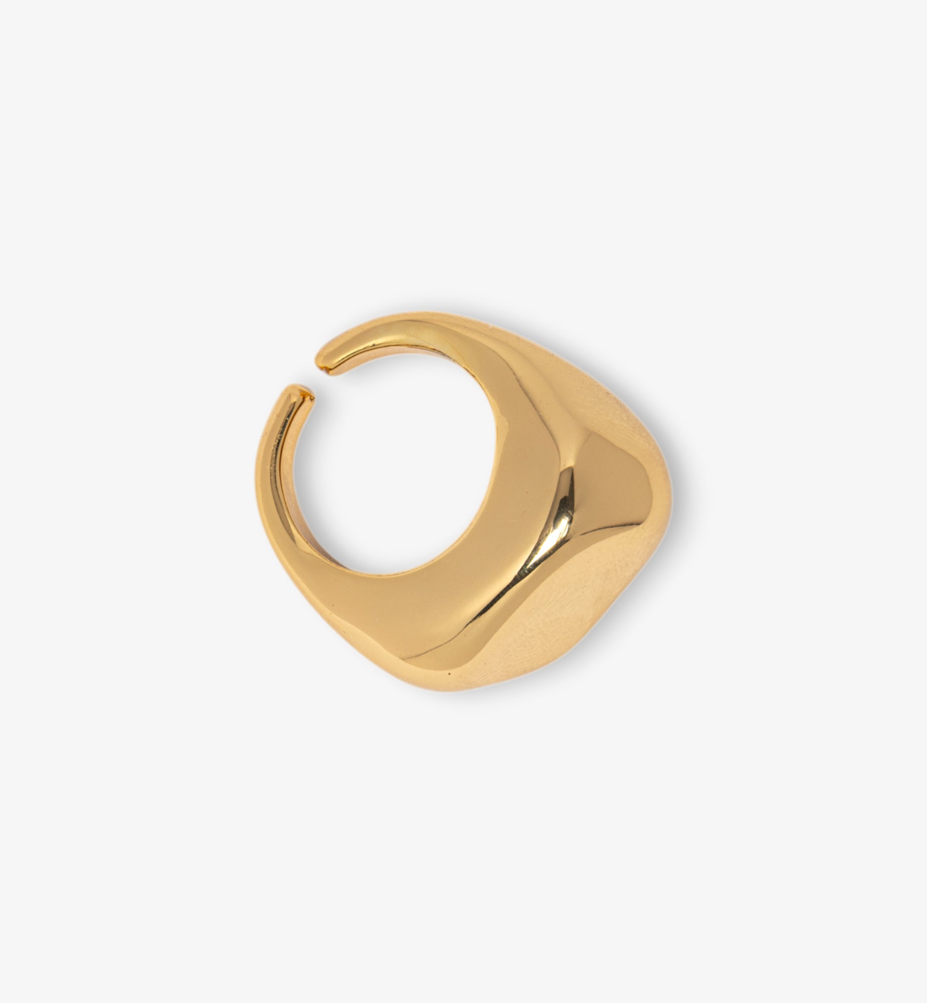 Nami Gold Hammered Ring 18K Gold Plated 18K Gold Plated by Uchi & Soto Jewellery