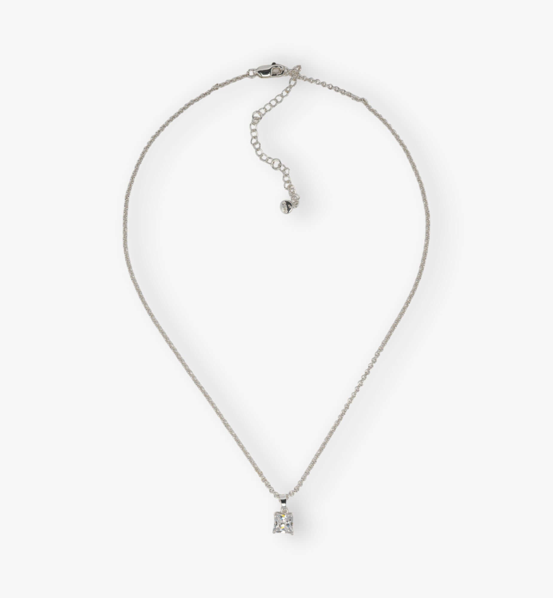 Shikaku Silver Stone Pendant 925 Sterling Silver Necklace by Uchi & Soto Jewellery