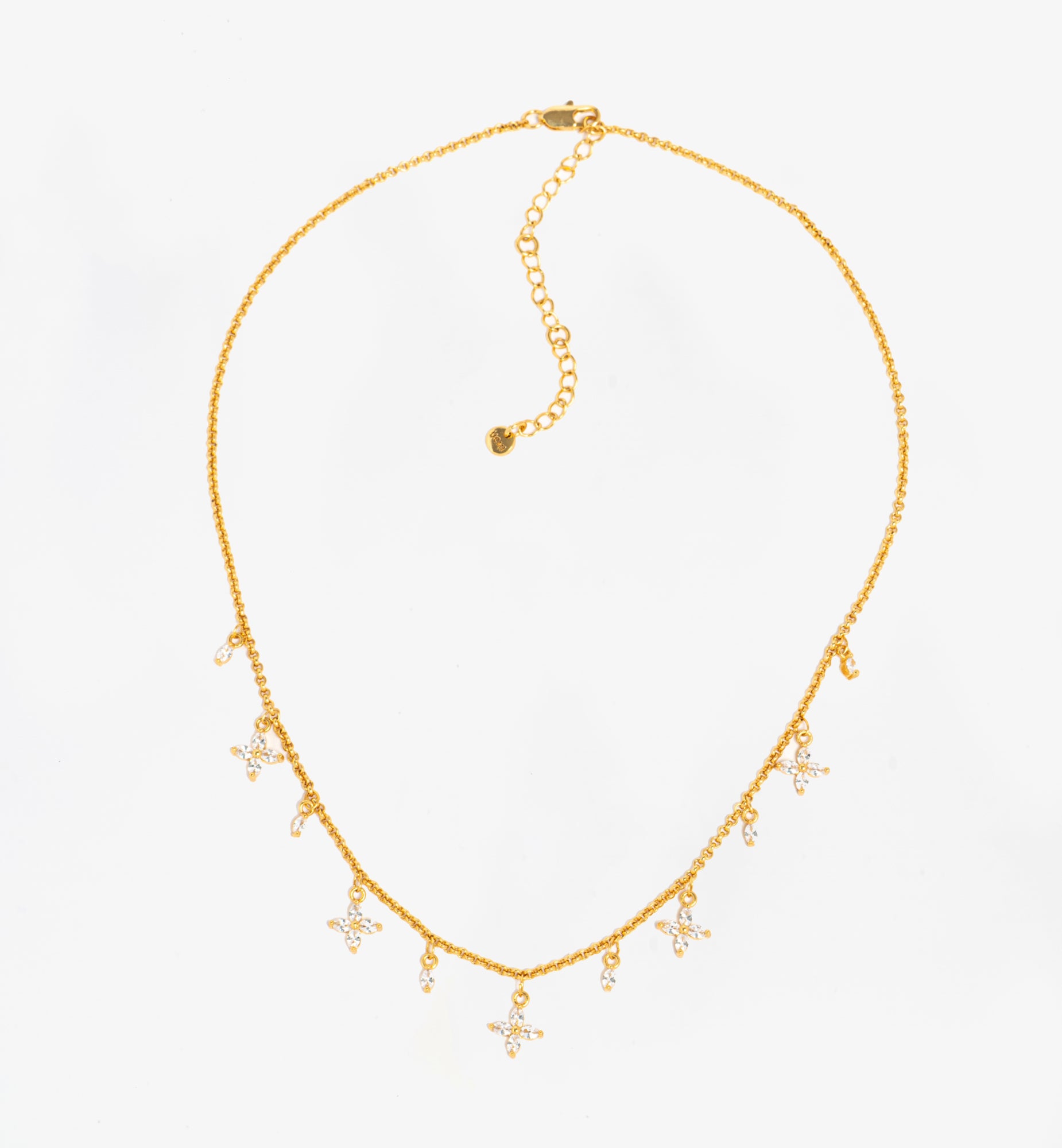 Kinmokusei Gold Floral Necklace