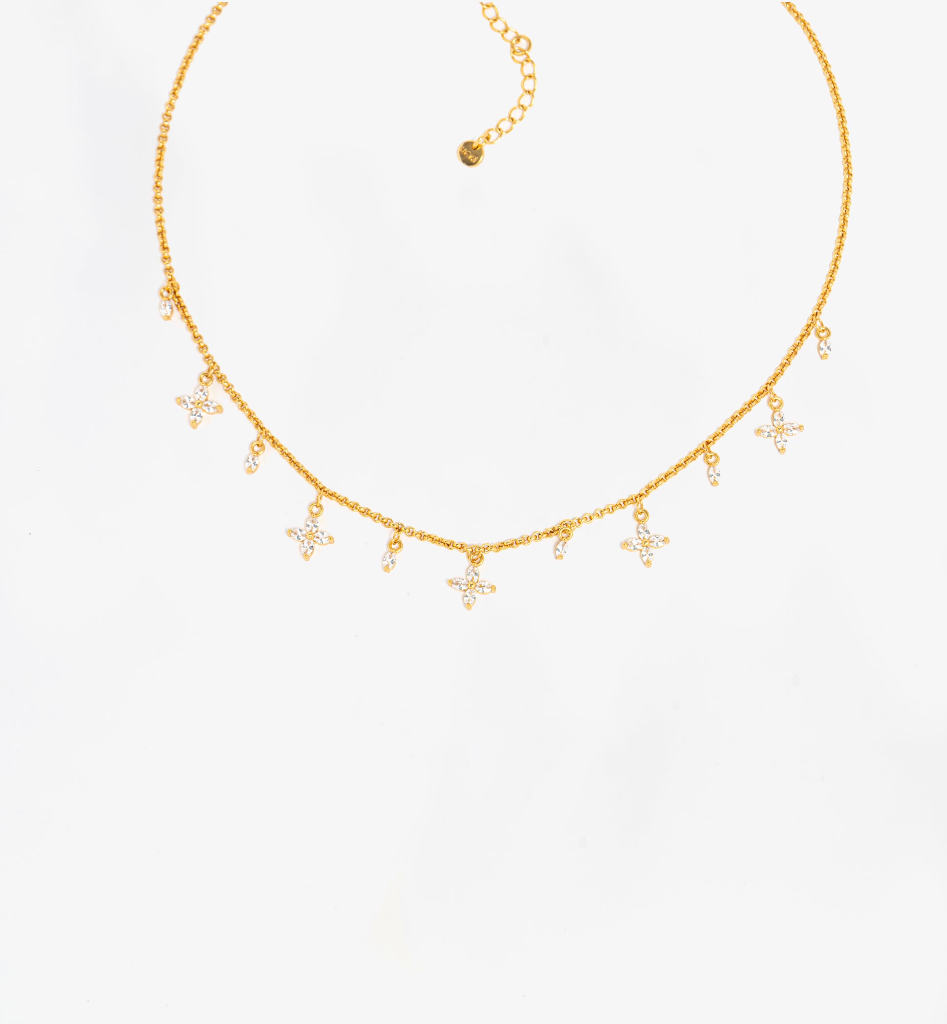 Kinmokusei Gold Floral Necklace