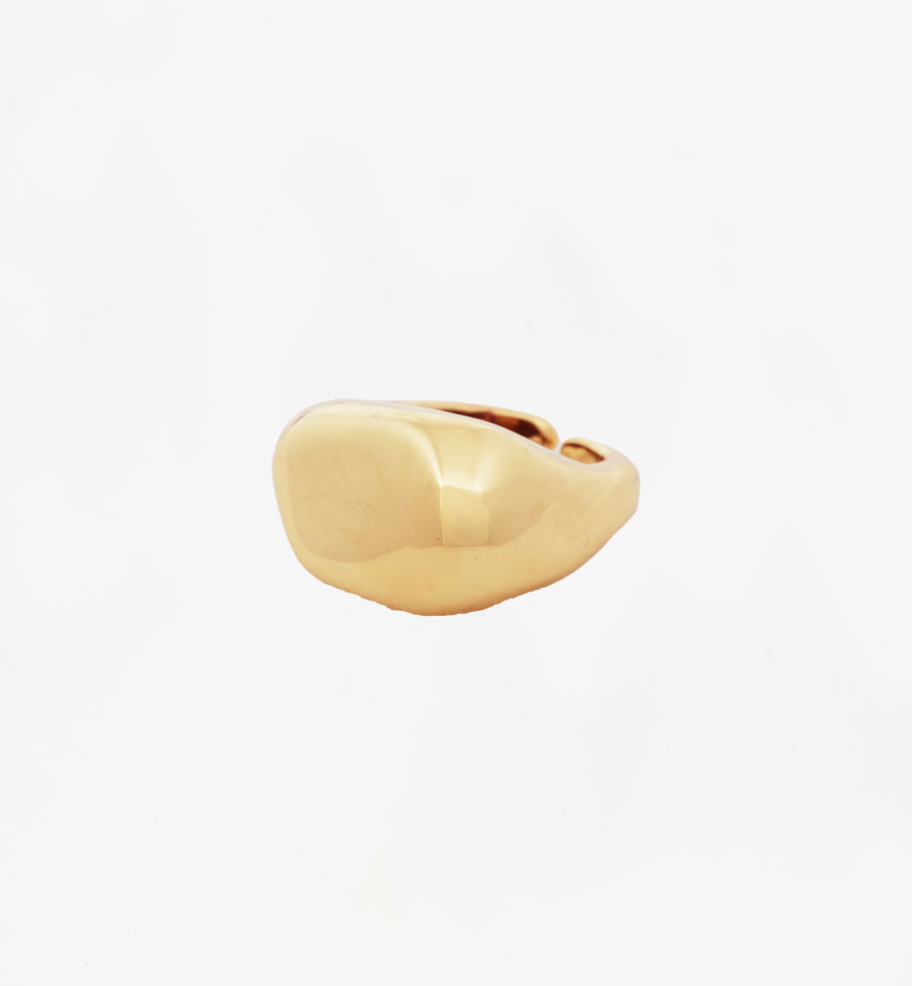 Nami Gold Hammered Ring