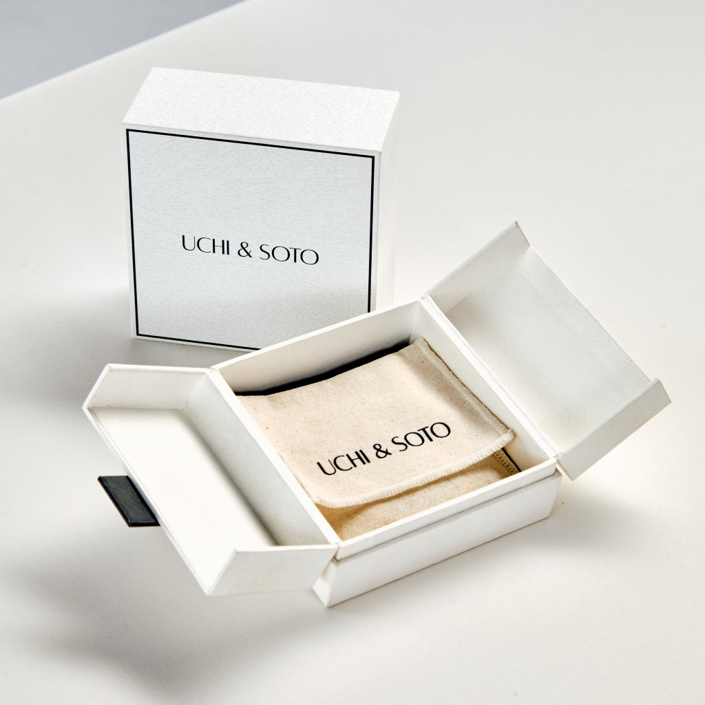 Gingko Gold Shell Earrings + Bangle + Necklace