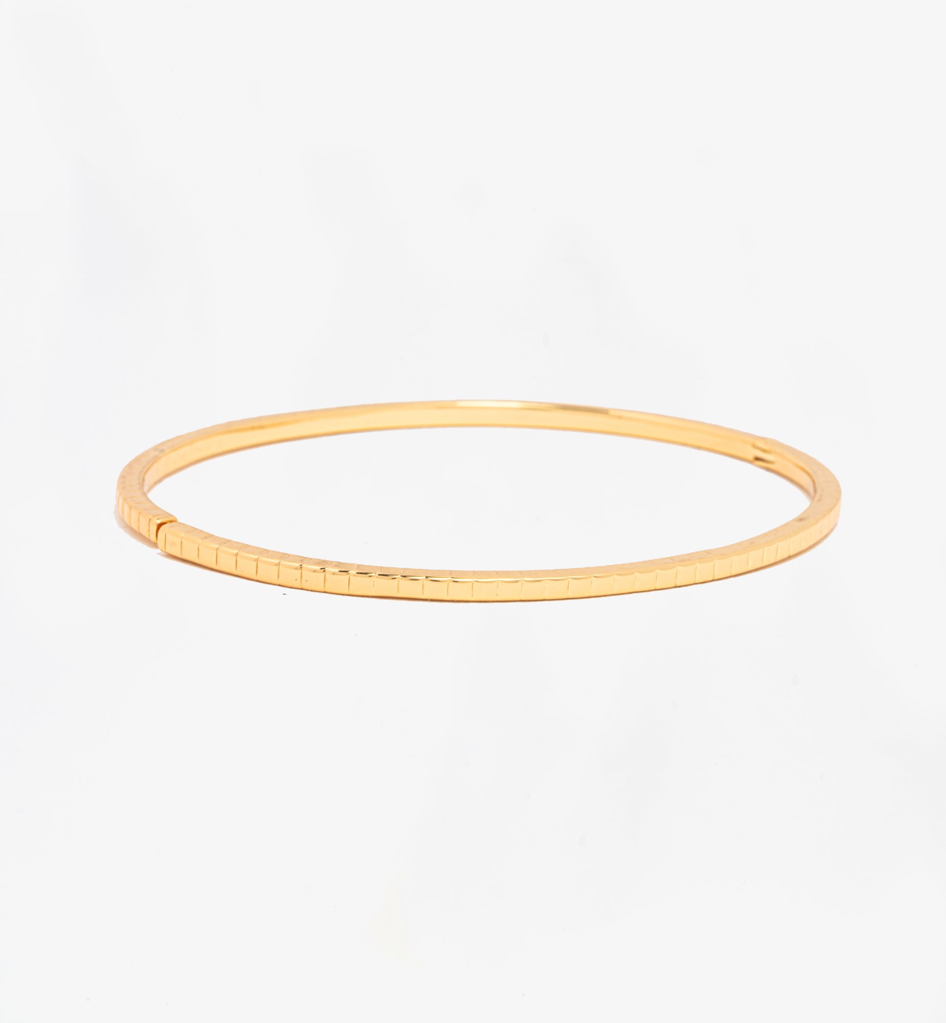 Shikaku Gold Bangle 18K Gold Plated by Uchi & Soto Jewellery