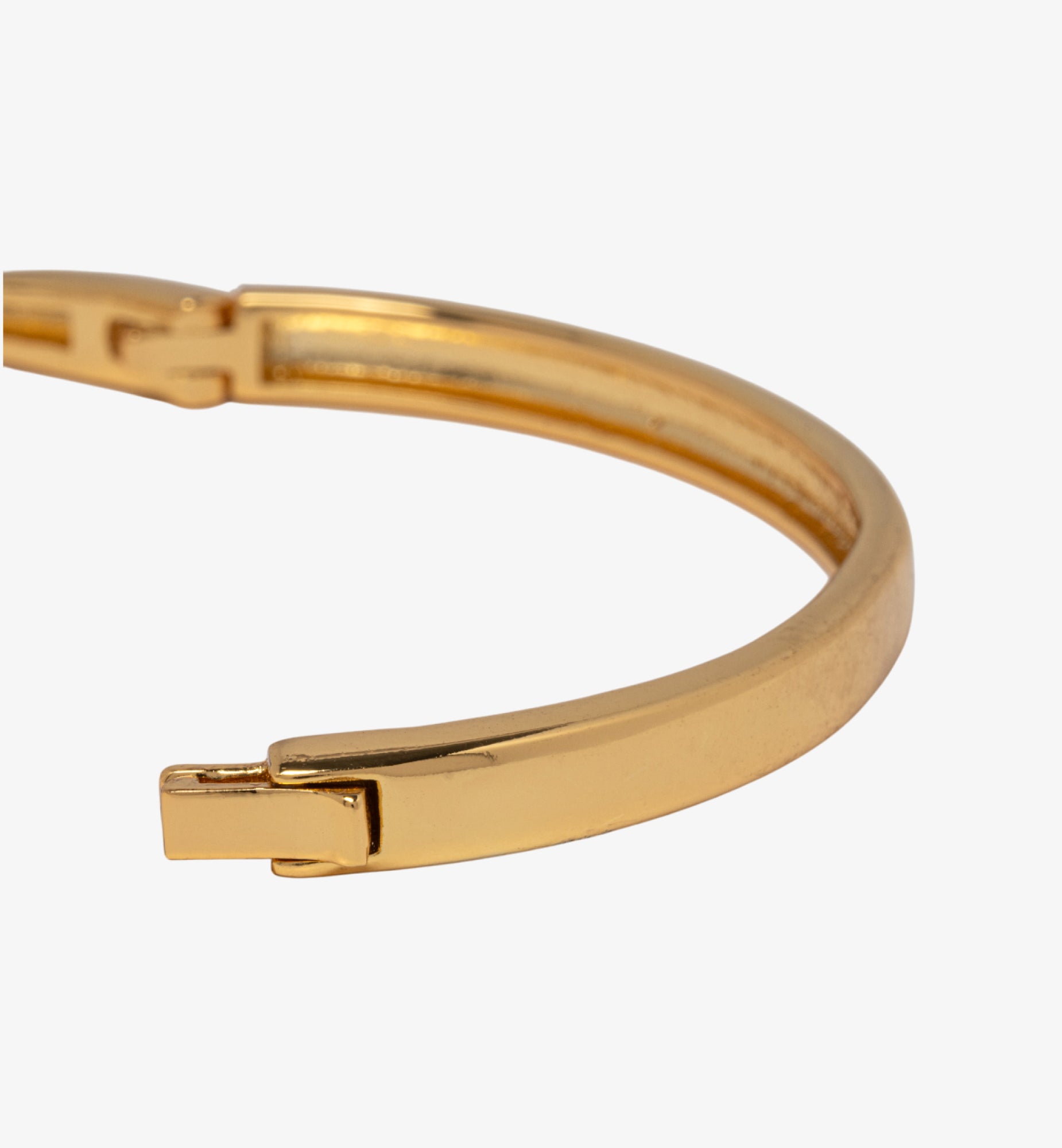 Kinmokusei Gold Flower Beaded Bangle 18K Gold Plated Cz Rhinestones  18K Gold Plated by Uchi & Soto Jewellery