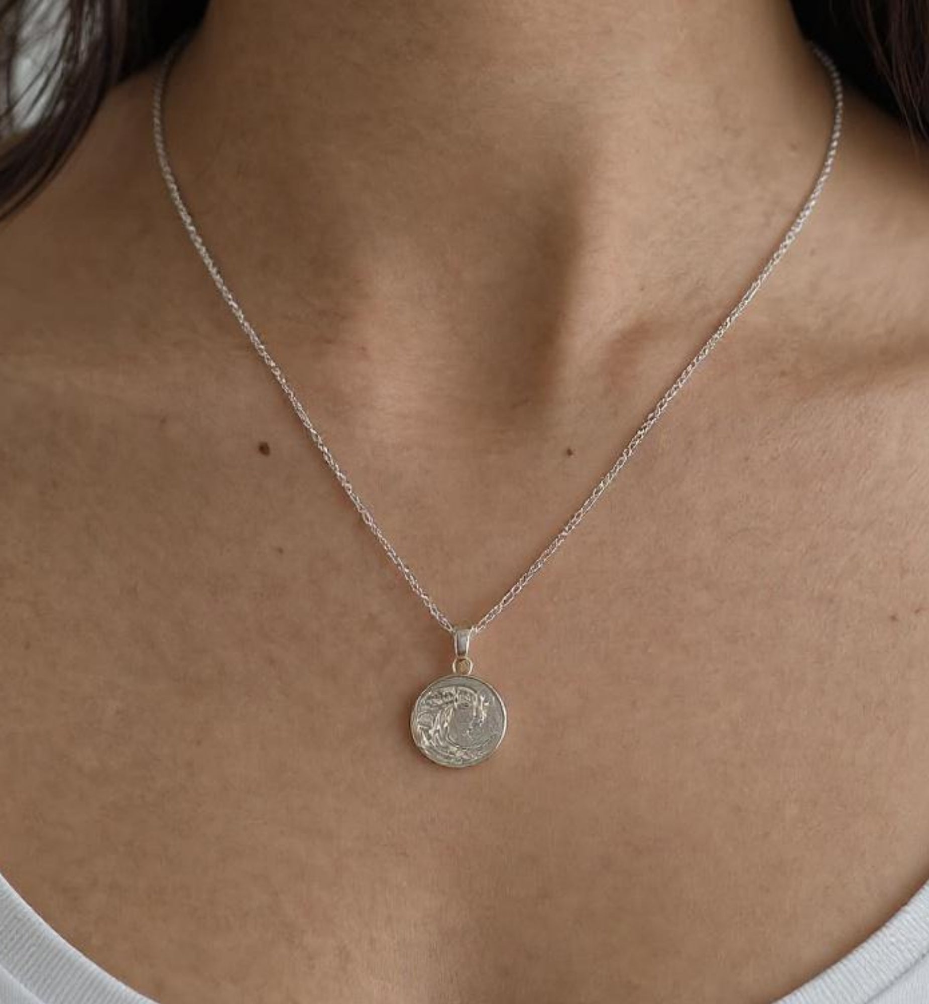 Nami Silver Wave Pendant