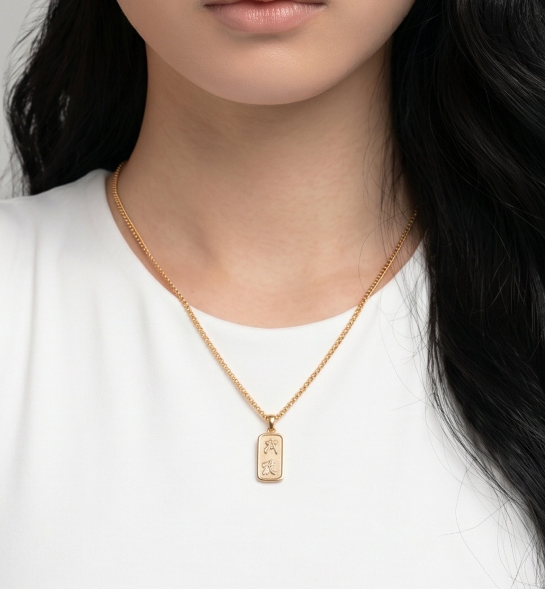 Kin Gold Uchi and Soto Pendant