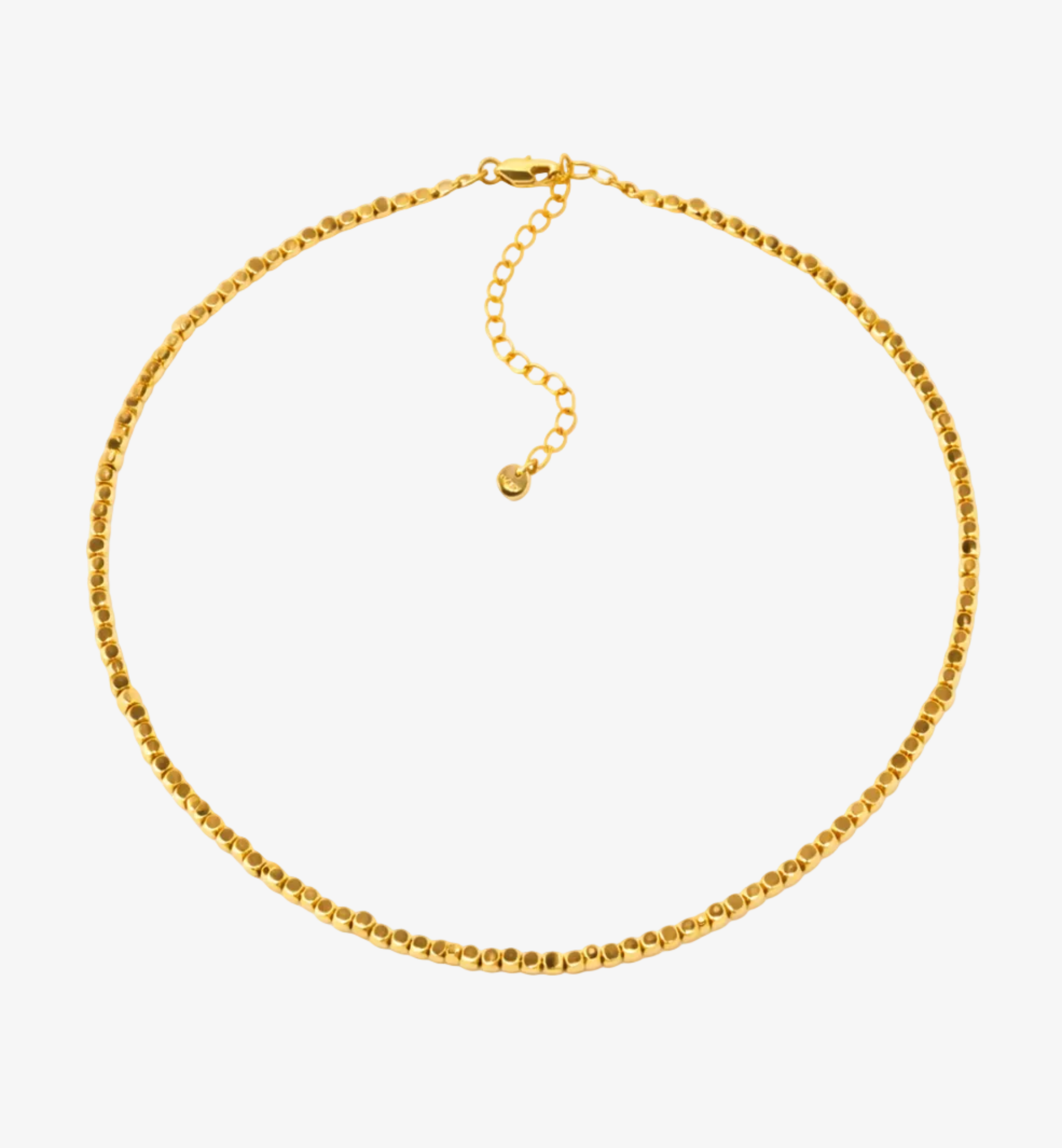 Shikaku Gold Medium Bead Necklace