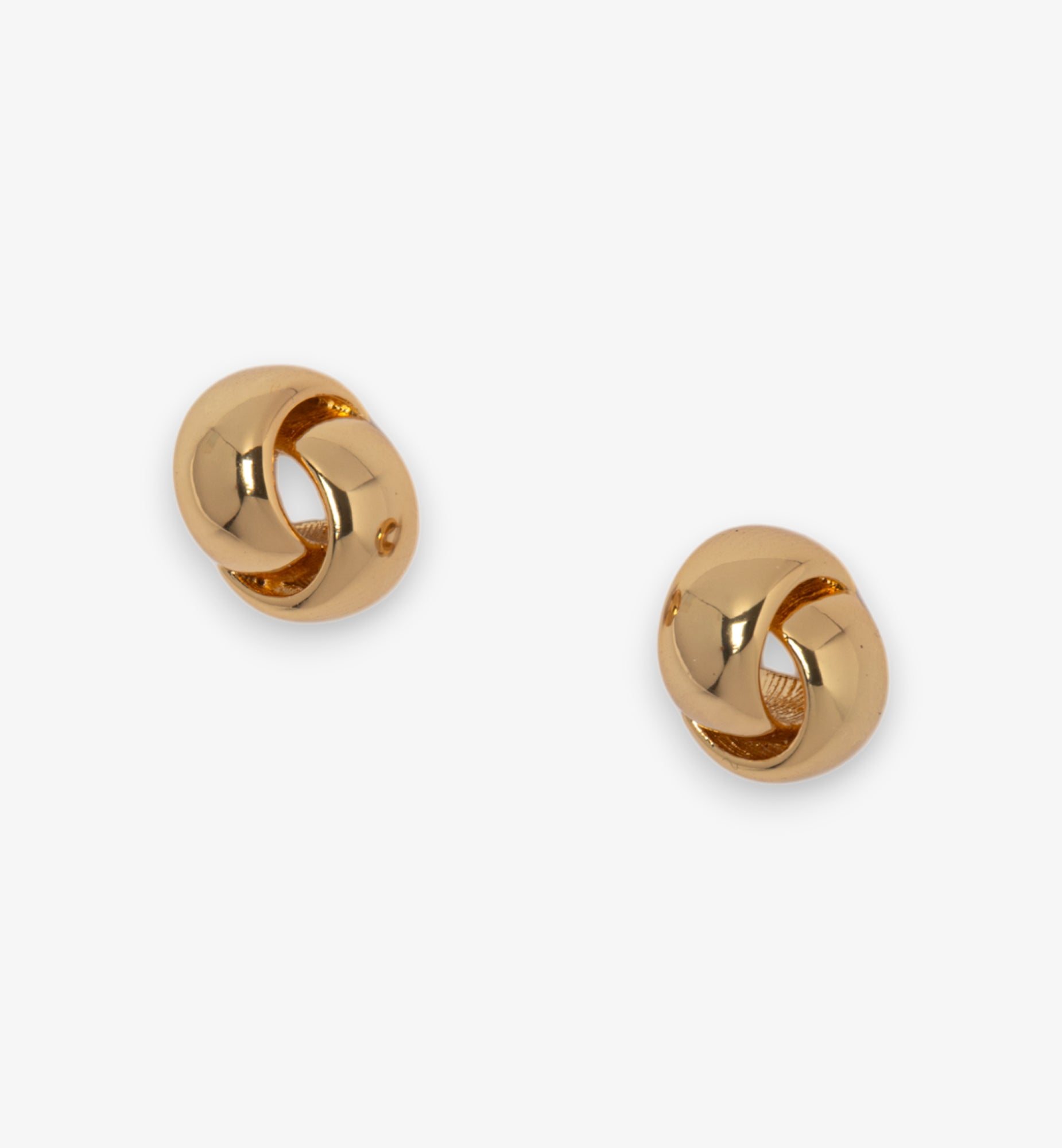 Kin Gold Knot Earrings 18K Gold Plated  18K Gold Plated by Uchi & Soto Jewellery