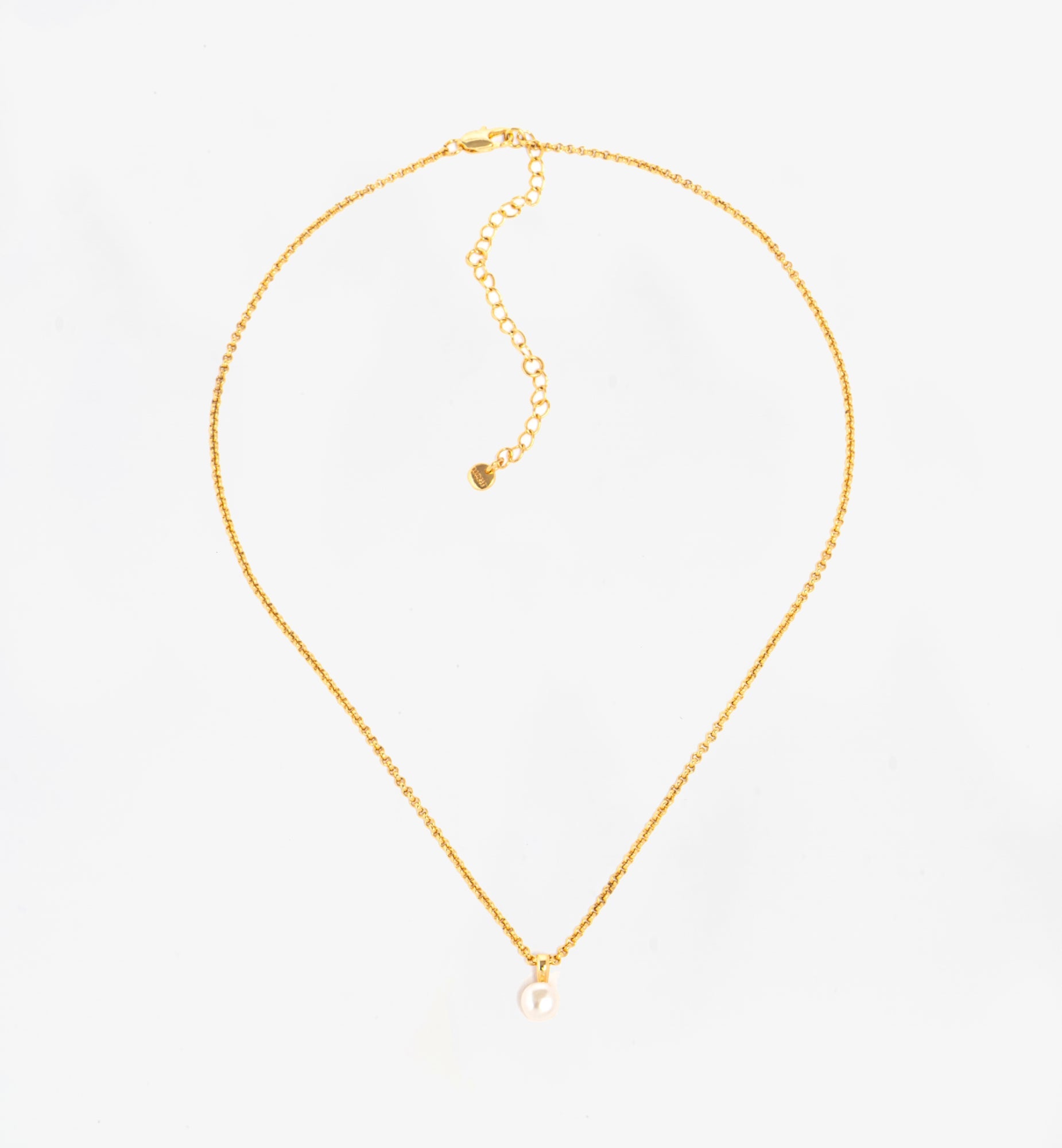Shinju Gold Pearl Hoops+ Bangle + Necklace