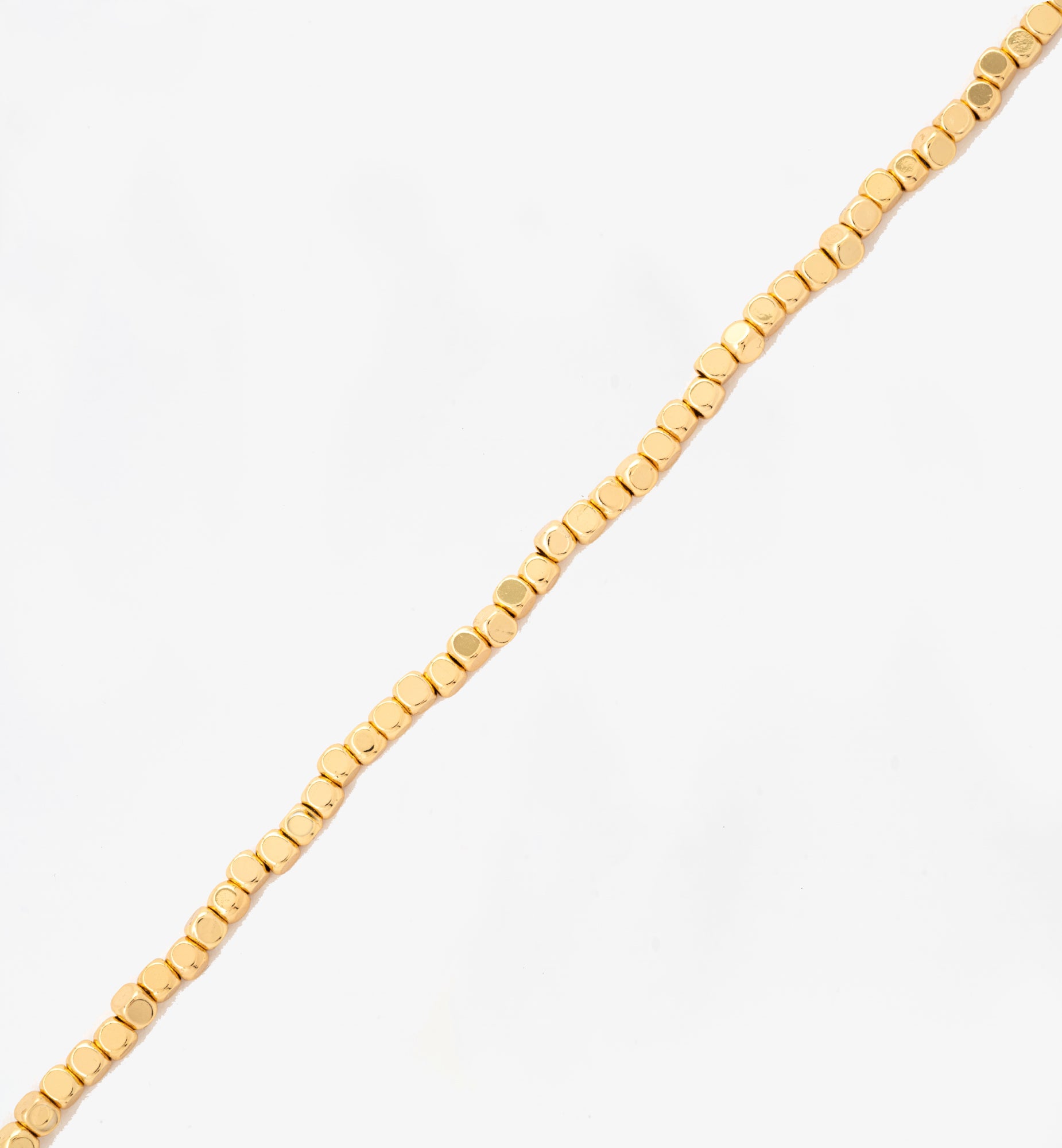 Shikaku Gold Small Bead Necklace 18K Gold Plated  18K Gold Plated by Uchi & Soto Jewellery