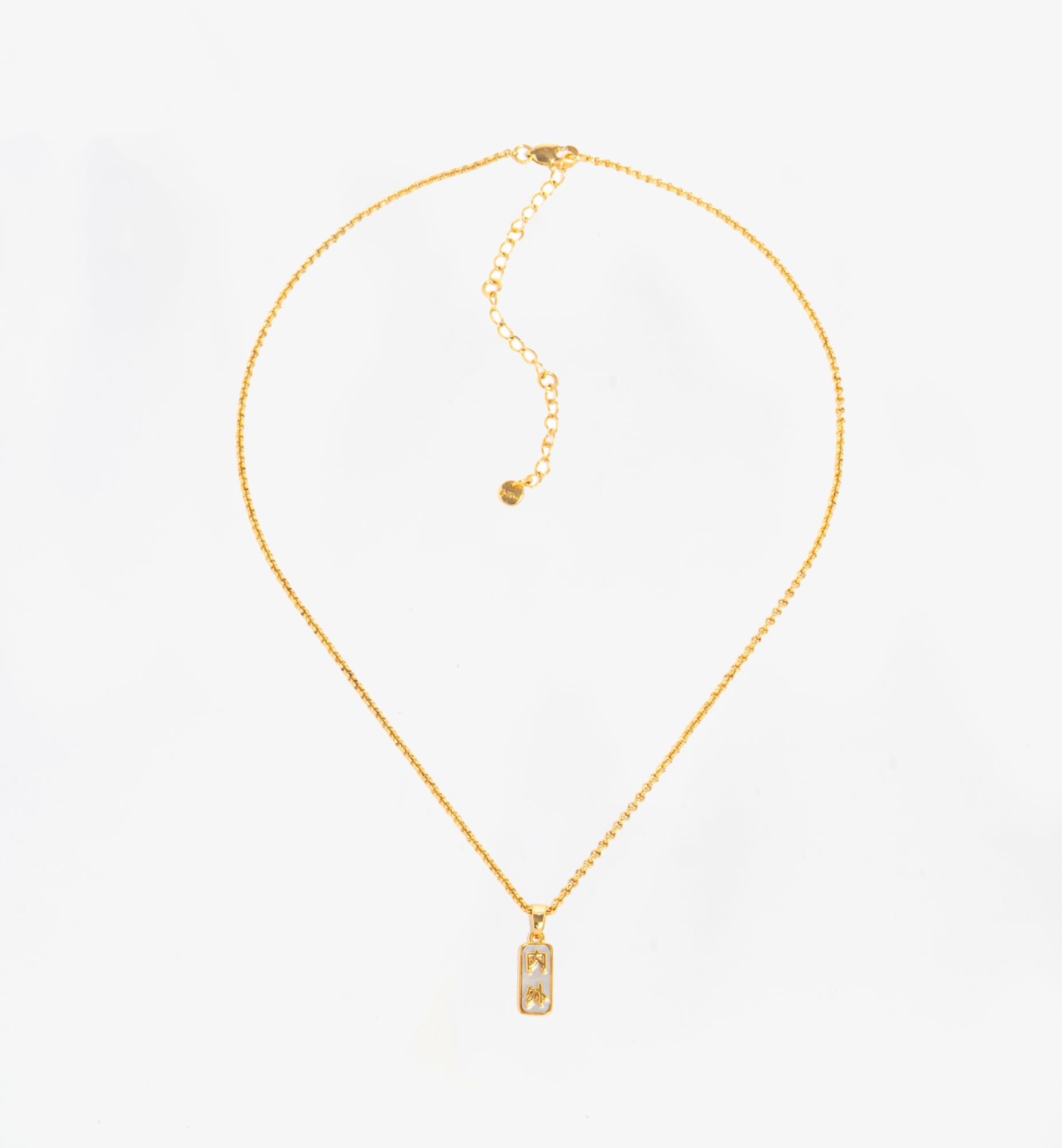 Kin Gold Uchi And Soto Pendant 18K Gold Plated  18K Gold Plated by Uchi & Soto Jewellery