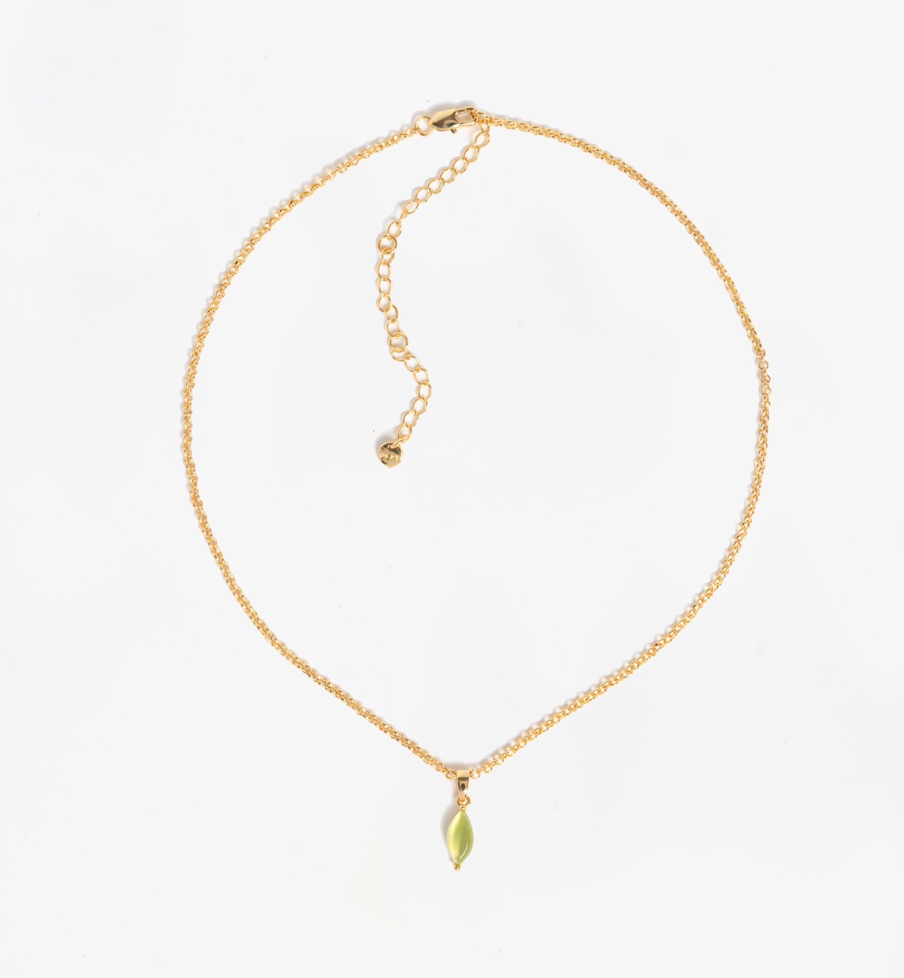 Nekomeishi Green Cats Eye Pendant