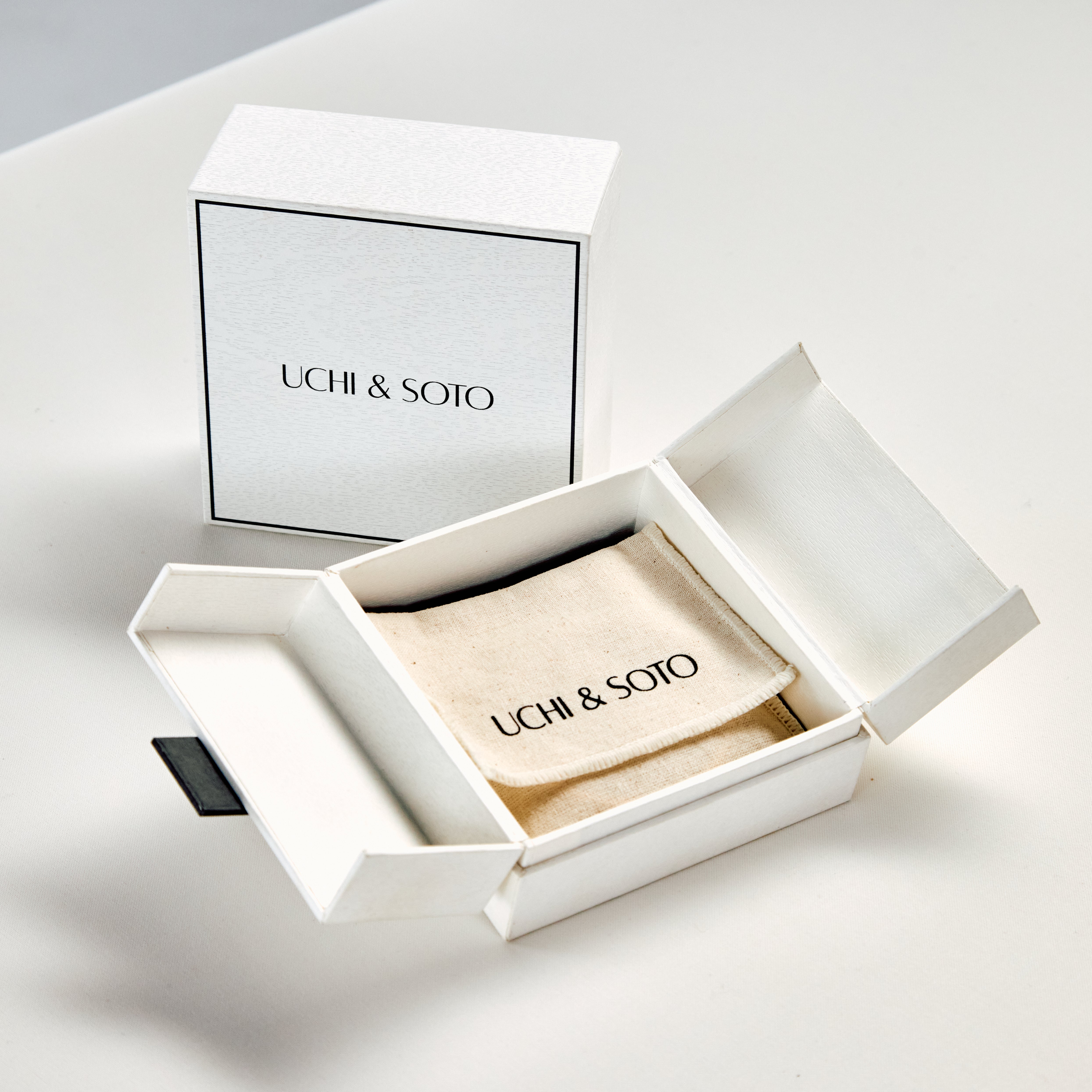 Shikaku Gold Stone Earrings